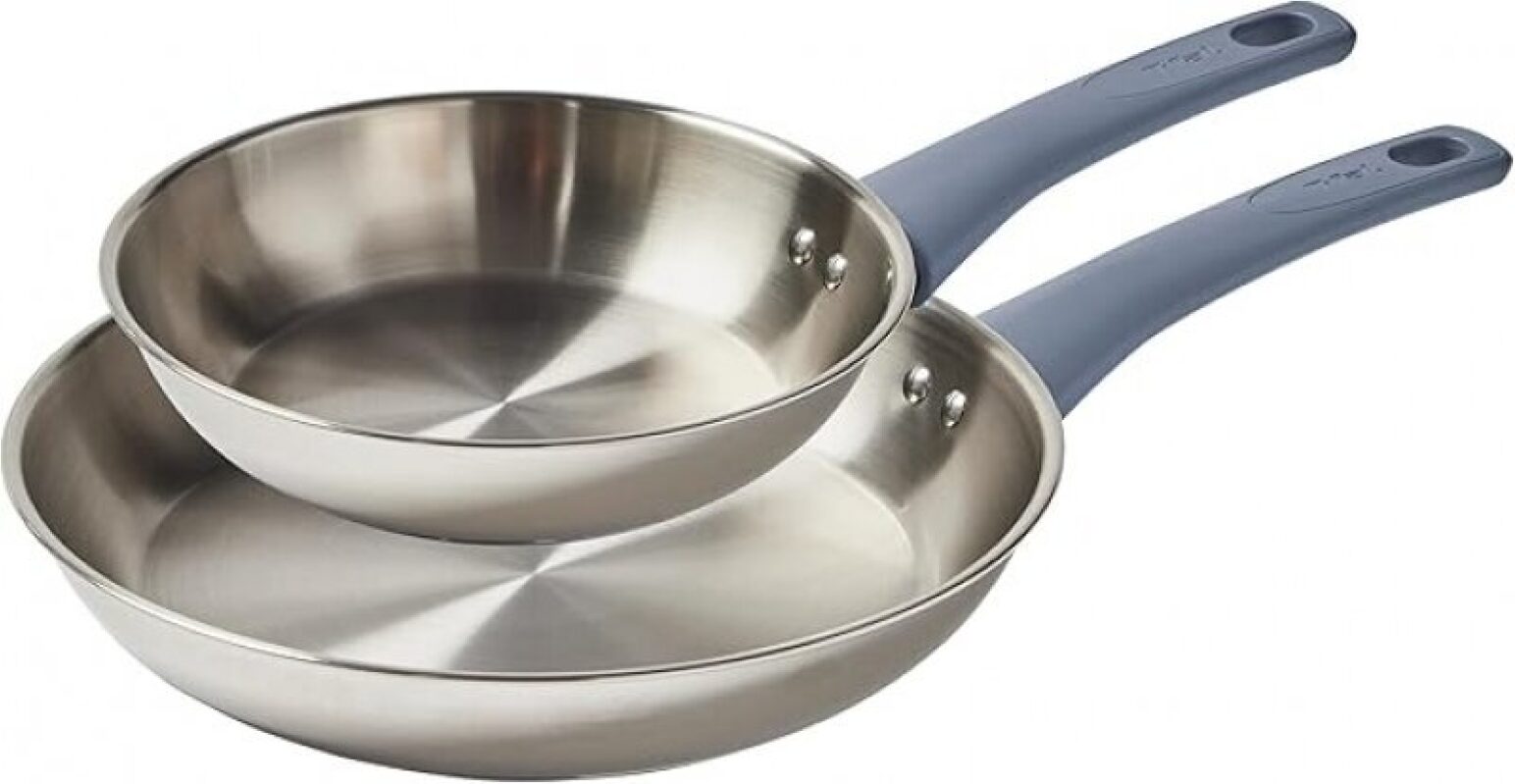 T-fal Essentials Stainless Steel Cookware Set - Durable, Multifunctional, and Efficient