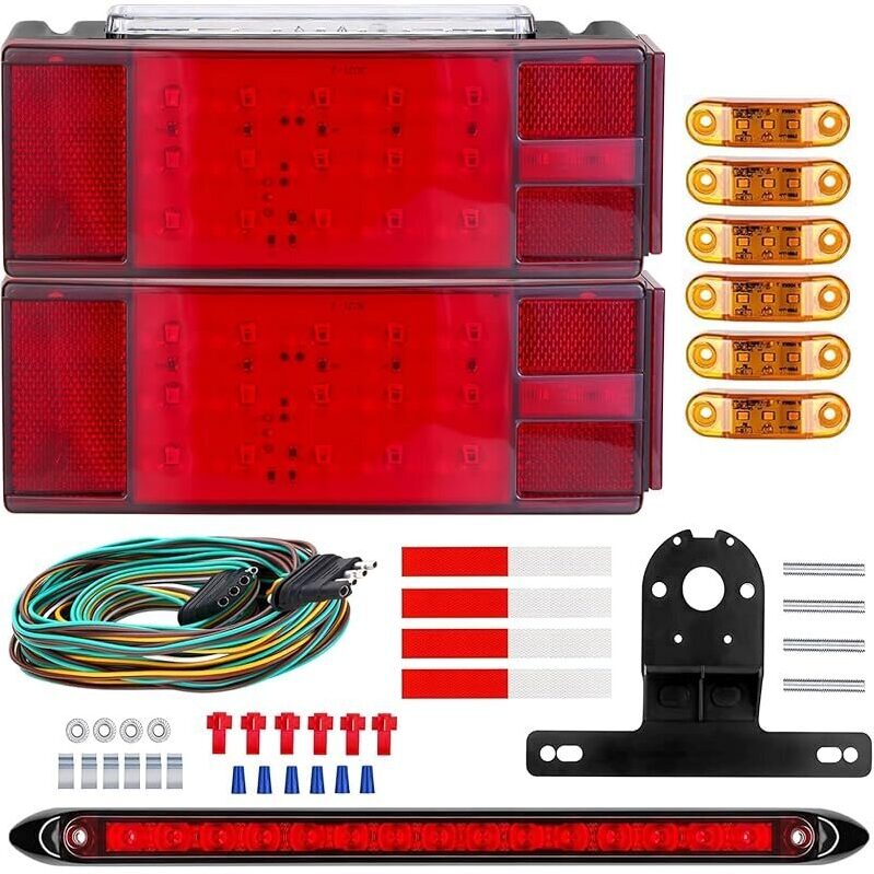 Vinauo LED Boat Trailer Lights - High-Visibility & Durability