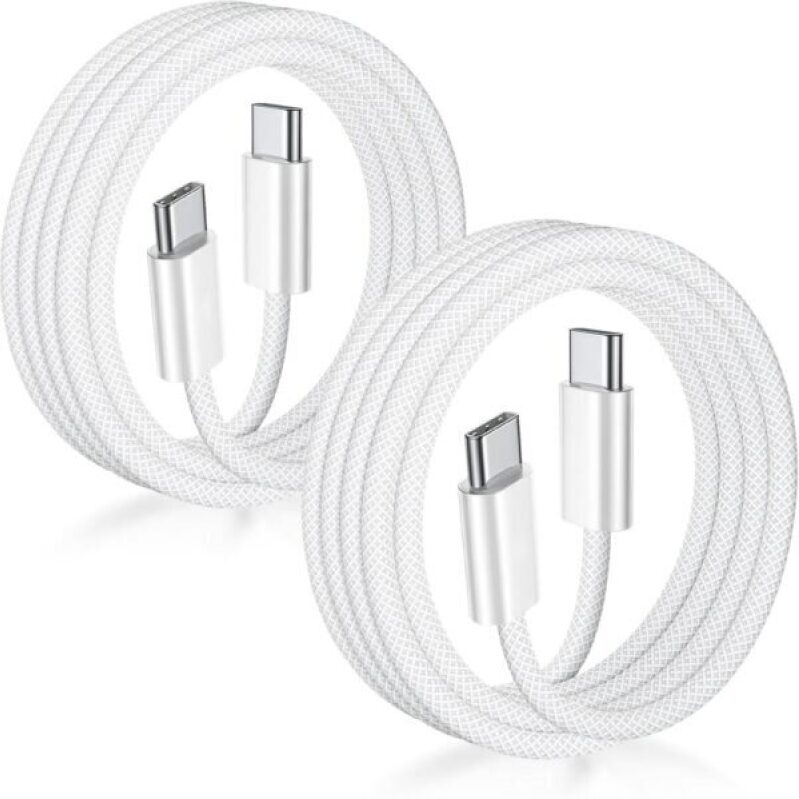 USB C to USB C Cable 3FT Certified 2Pack - Fast Charging Type C Charger Cord