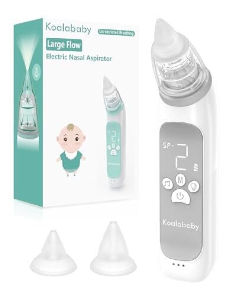 Koalababy Large Flow Electric Nasal Aspirator - Unrestricted Breathing for Infants