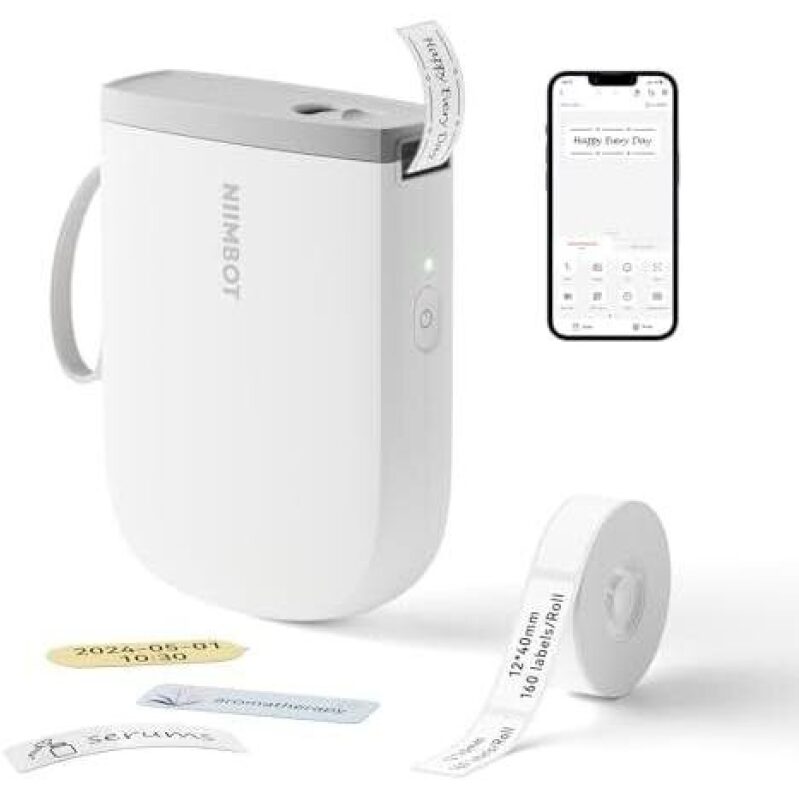 NIIMBOT D11 Bluetooth Portable Label Printer with 58% Discount