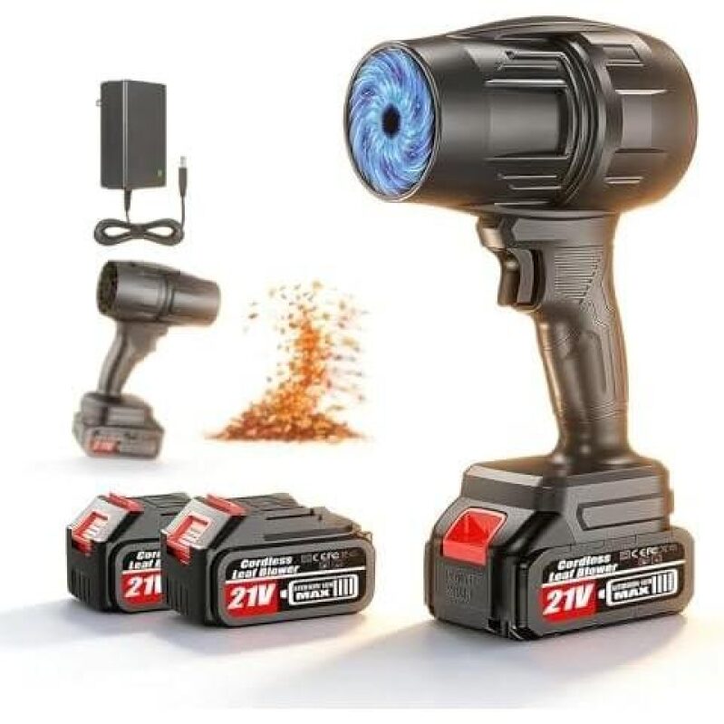 High-Powered Cordless Leaf Blower - 55,000 RPM with 50% Discount