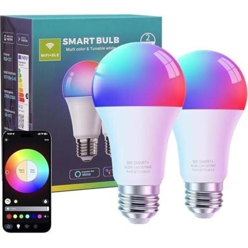 FRIDEKO Smart LED Bulbs - 50% Off, Perfect for Modern Homes