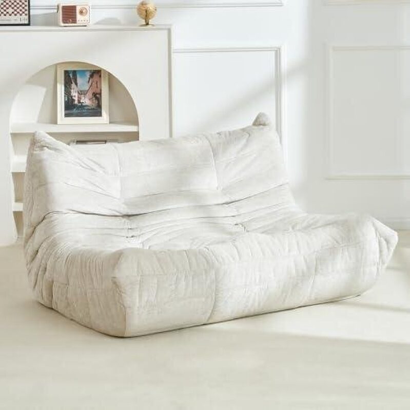 Luxurious Memory Foam Lazy Sofa - Large Double Size at 50% Off