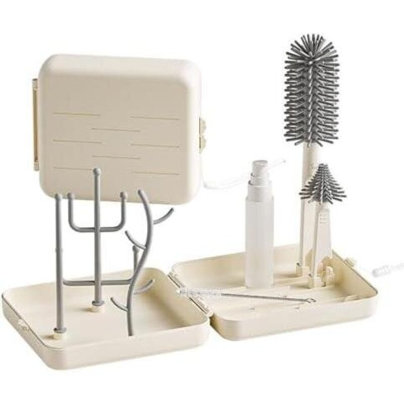 Travel-Friendly 6-in-1 Silicone Bottle Cleaning Kit - 50% OFF