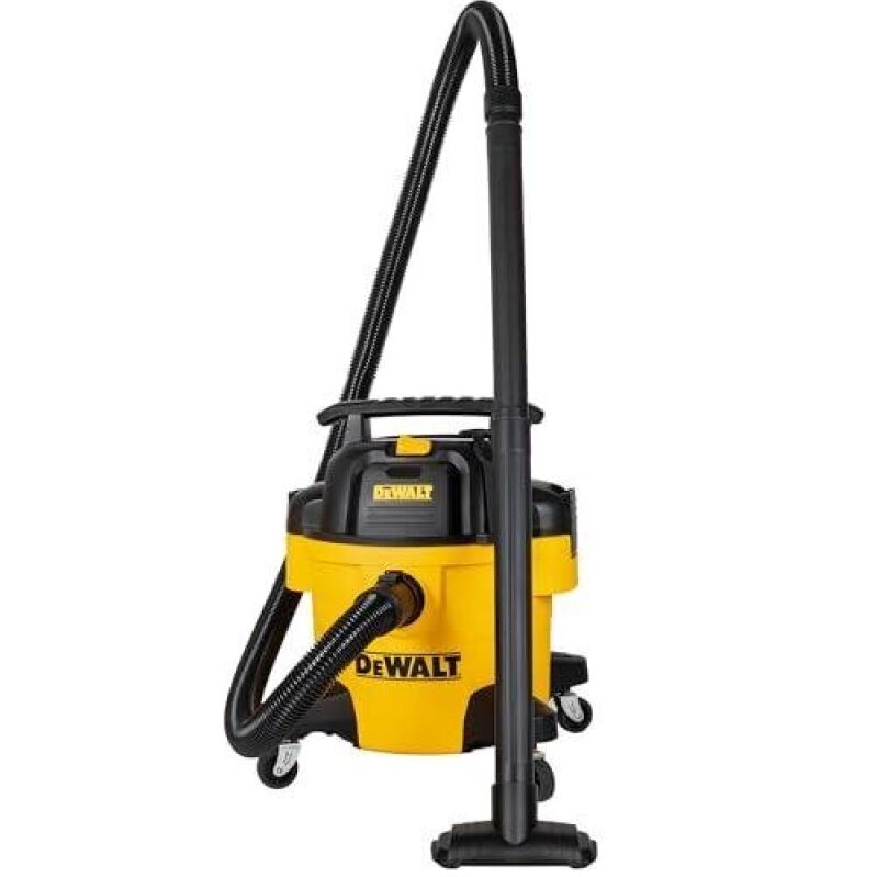 6-Gallon Yellow and Black Dual-Use Wet/Dry Vacuum Cleaner - 25% OFF