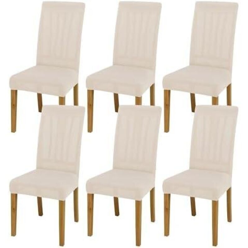 Elevate Your Dining with 6 Durable Chair Covers - 53% Off
