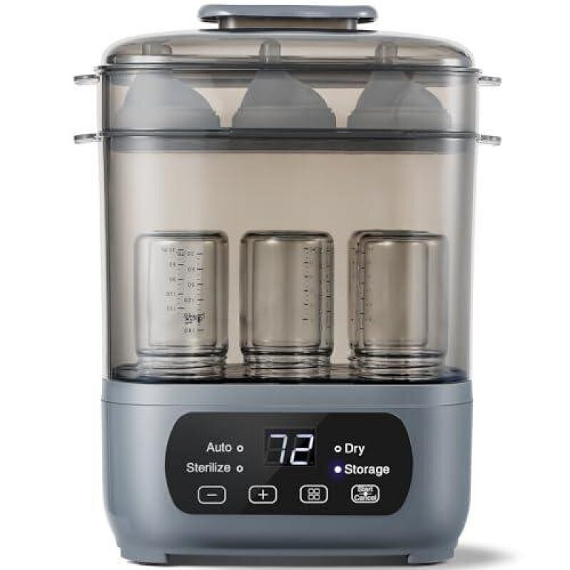 4-in-1 Electric Bottle Sterilizer and Dryer 60% OFF