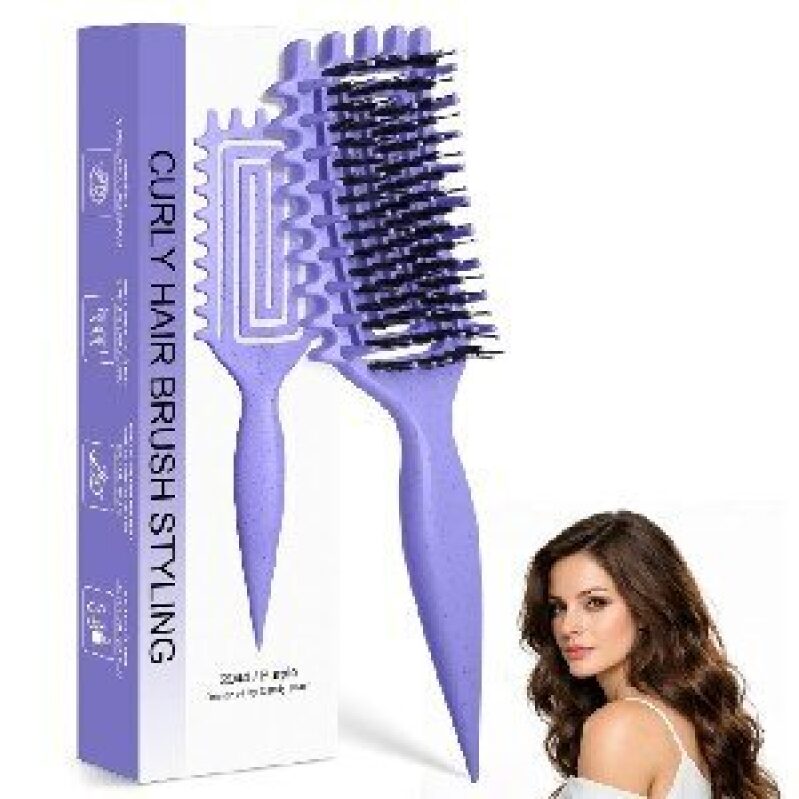 Quenxe Hollow Out Styling Comb for Curly Hair