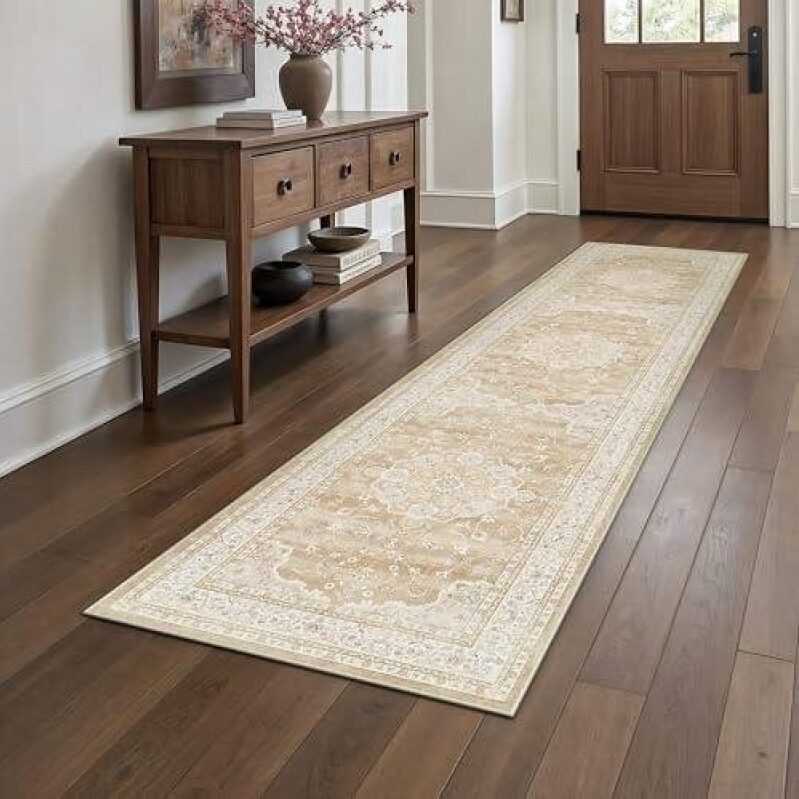 Elegant 2x8m Washable Vintage Anti-Slip Short Plush Carpet - 50% OFF