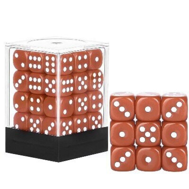 36-Piece Set of Red Mini Dice for Board Games and RPGs