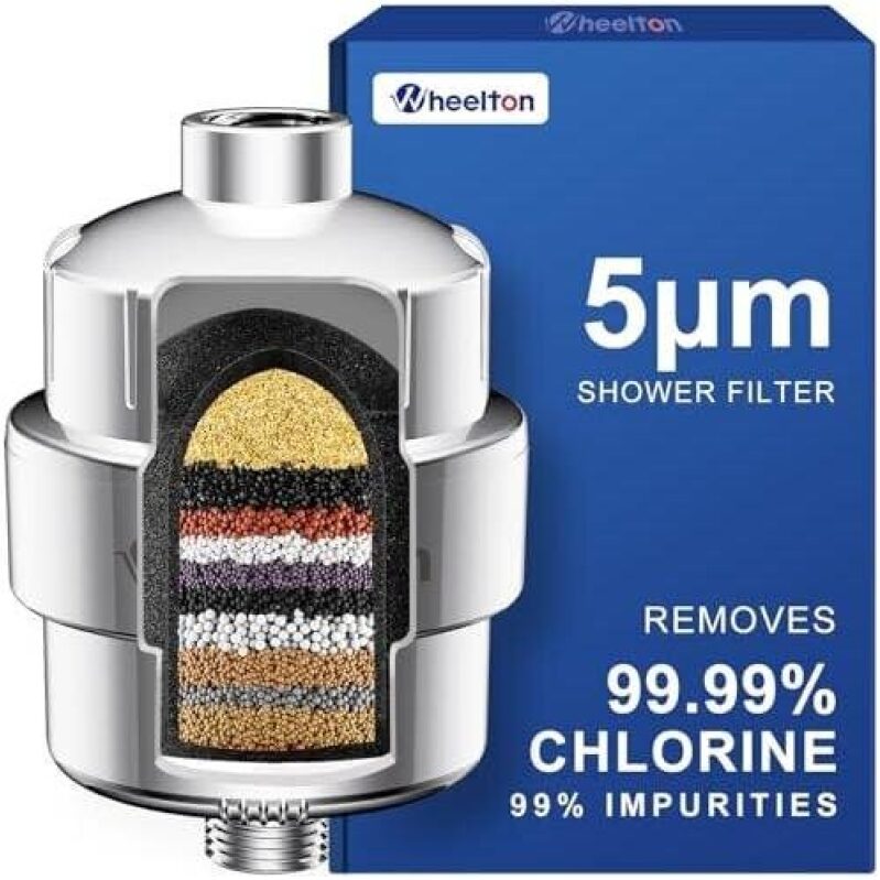 Heelton 5um Shower Filter: Ultimate Purity, 58% Off