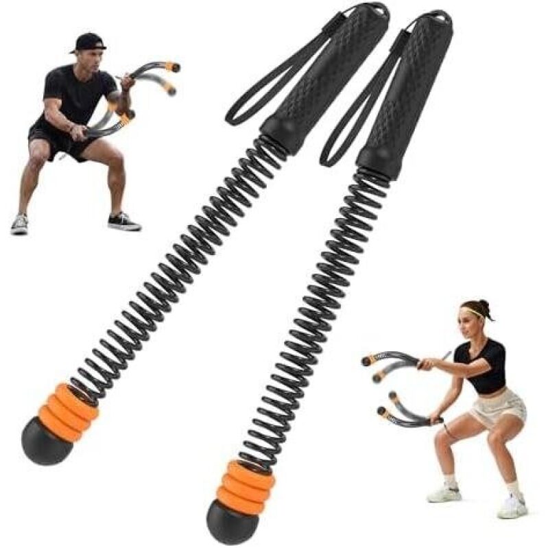 Six Rings Adjustable Weightless Training Battle Ropes - 50% OFF