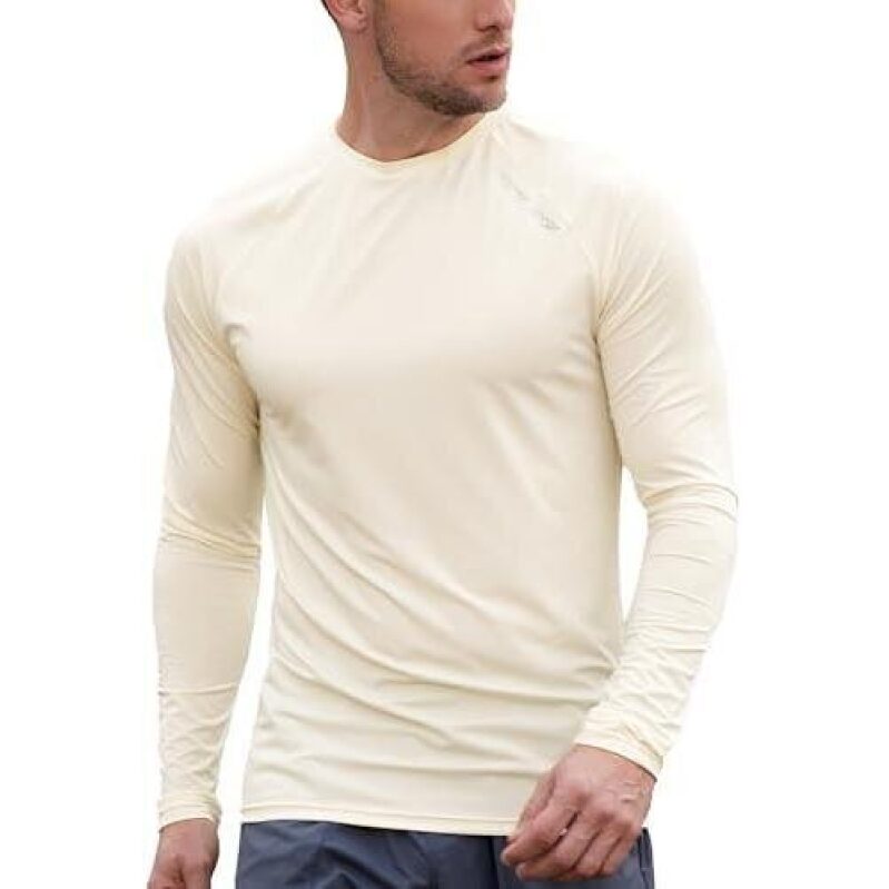 UPF50+ Men's Long Sleeve UV Protection Shirt - 50% Discount