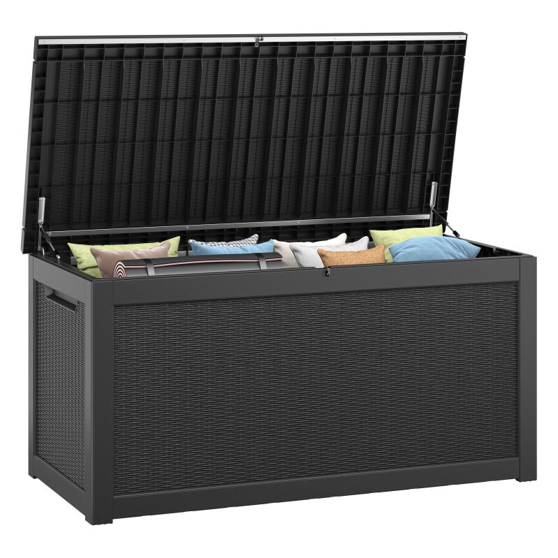 Bifanuo 260 Gallon Deck Box - Heavy-Duty UV-Resistant Storage Solution
