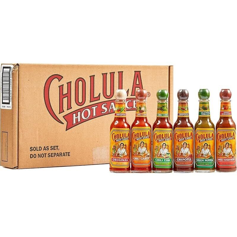 12-Count Cholula Hot Sauce Variety Pack: Perfect for Every Meal