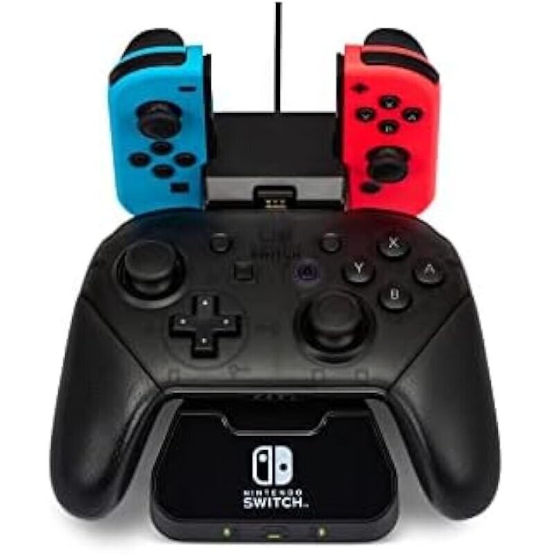 PowerA Charging Base for Nintendo Switch Controllers - Smart Charging Solution