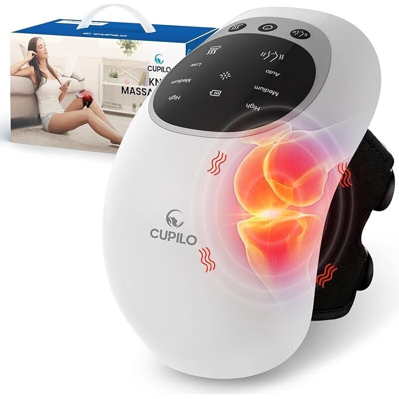 FSA Eligible Knee Massager with Heat & Vibration - Relieve Tired Knees