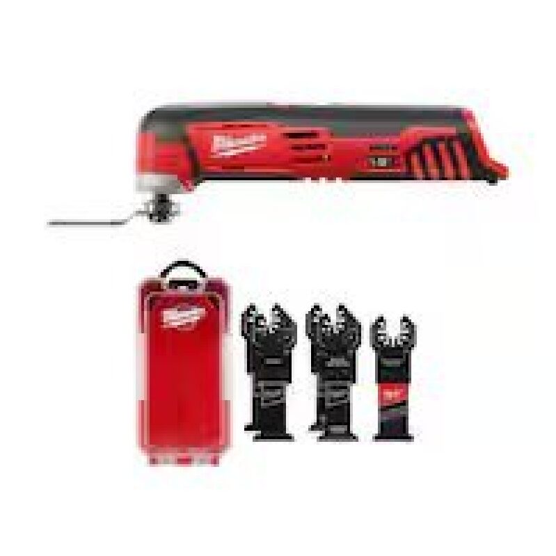 Milwaukee M12 12V Lithium-Ion Oscillating Multi-Tool & Blade Kit 5pcs
