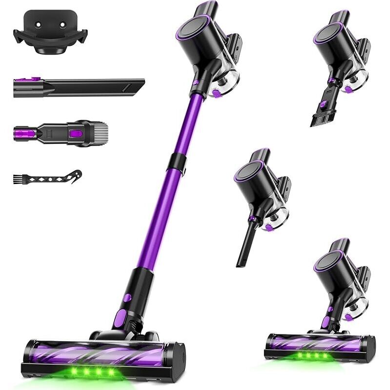Honki 8-in-1 500W 40Kpa Brushless Motor Cordless Vacuum Cleaner Kit