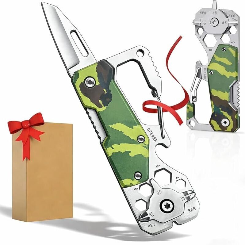 Compact Yoyatoo Folding Pocket Knife Keychain - Perfect EDC Tool