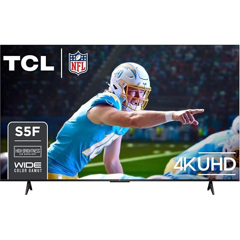 TCL 75S551F 75-Inch UHD 4K LED Smart TV with Fire TV
