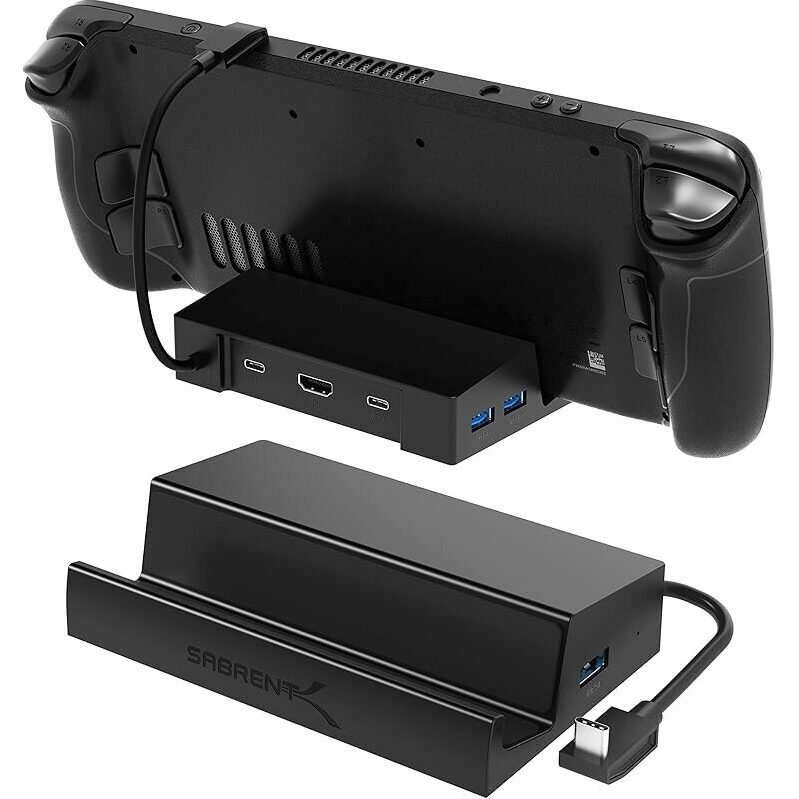 Affordable 6-Port Docking Station for Steam Deck & ROG Ally