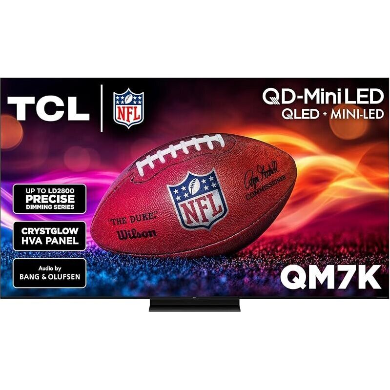 TCL 75QM7K 75-inch QD-Mini LED 4K UHD Google Smart TV - Ultimate Viewing Experience
