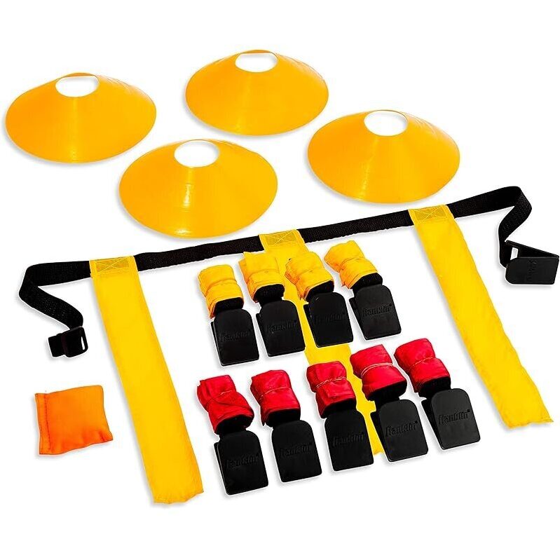 Franklin Sports Flag Football Set for 10 Players - Complete Equipment