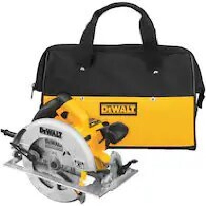 Powerful and Versatile DEWALT 15-Amp Circular Saw with Comprehensive Kit