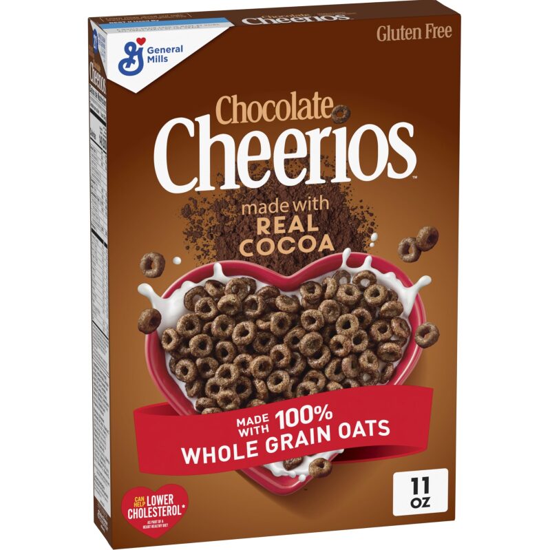 Chocolate Cheerios Heart Healthy Gluten Free Breakfast Cereal 11oz