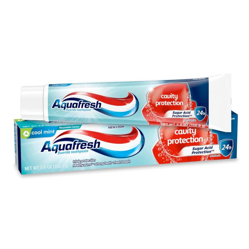 Aquafresh Cavity Protection Fluoride Toothpaste - Cool Mint, 5.6oz