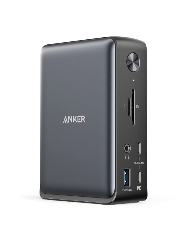 Anker 575 PowerExpand 13-in-1 USB-C Docking Station Refurb - High-Performance, Multi-Port Solution