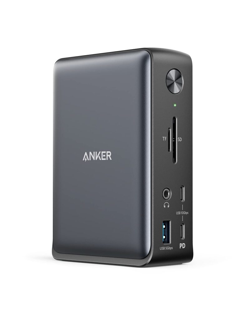Anker 575 PowerExpand 13-in-1 USB-C Docking Station Refurb - High-Performance, Multi-Port Solution