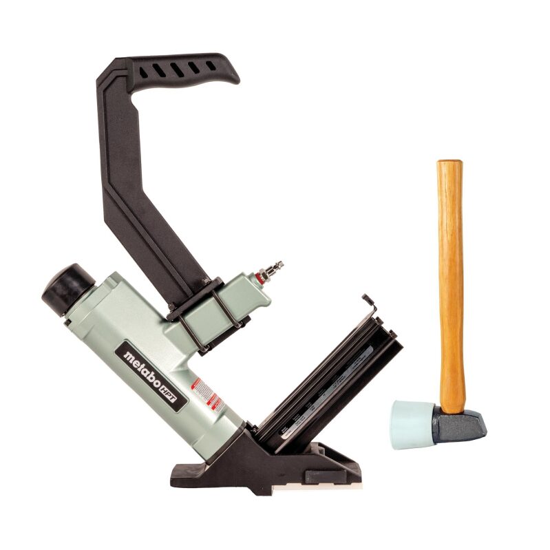 Metabo HPT 2-in-1 Flooring Nailer & Stapler for Efficient Hardwood Floor Installations