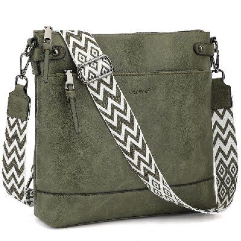 Vegan Leather Crossbody Bag by TANTOMI - Stylish and Sustainable