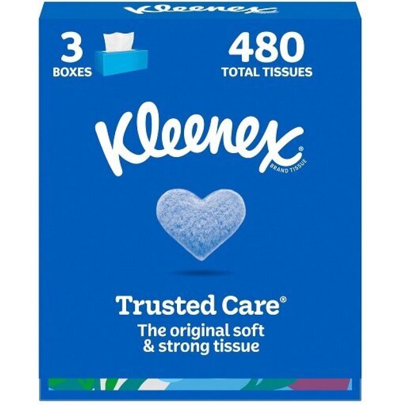 Kleenex Trusted Care Tissues - Affordable and High-Quality