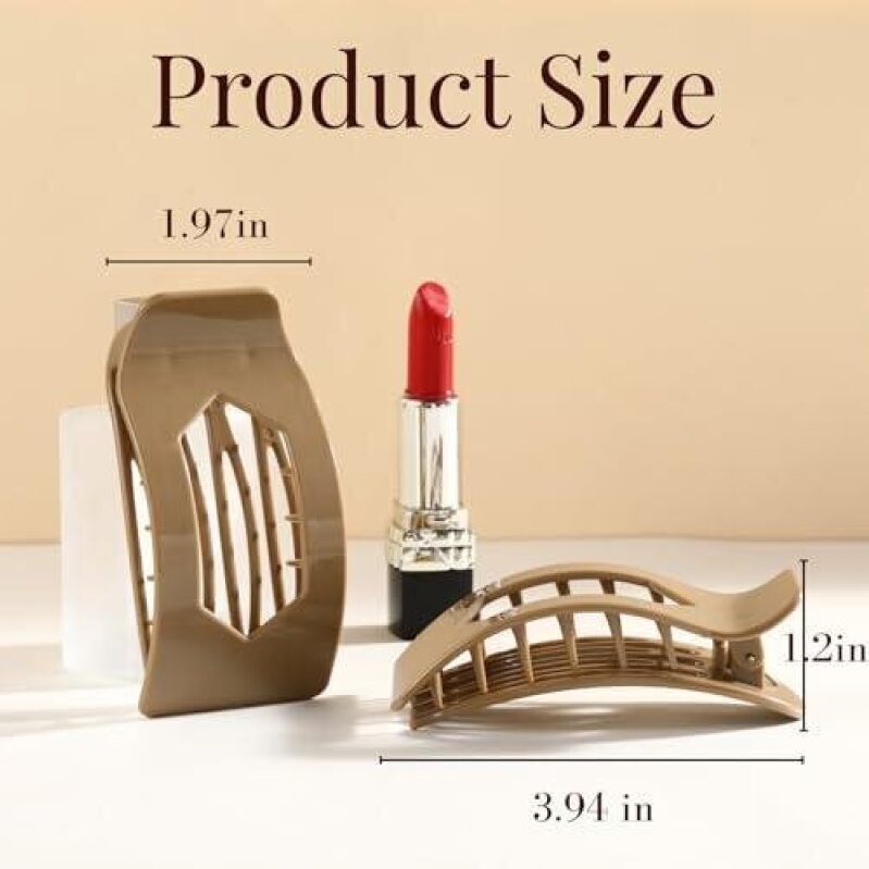 8-Pack Flat Hair Clips 50% Off - Durable and Elegant
