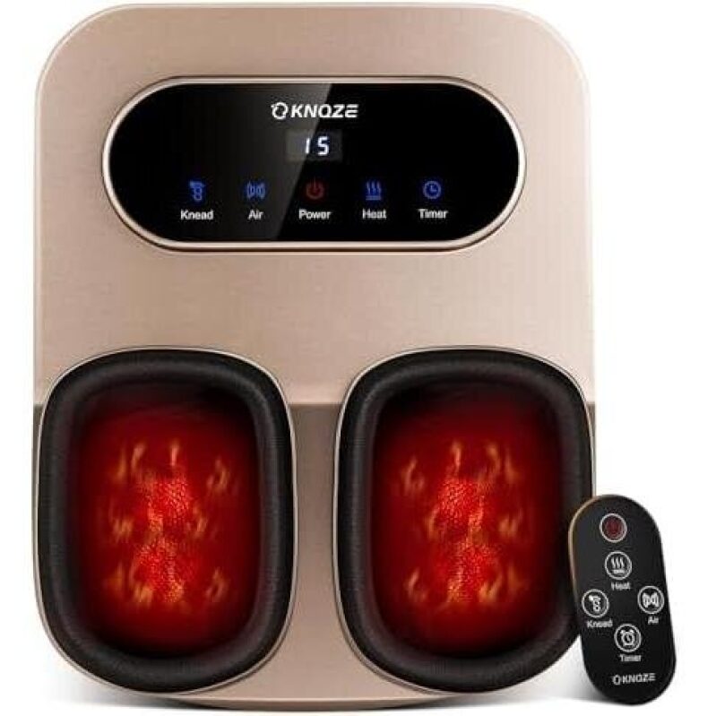 OKNOZE Foot Massager with Heat - 50% Off