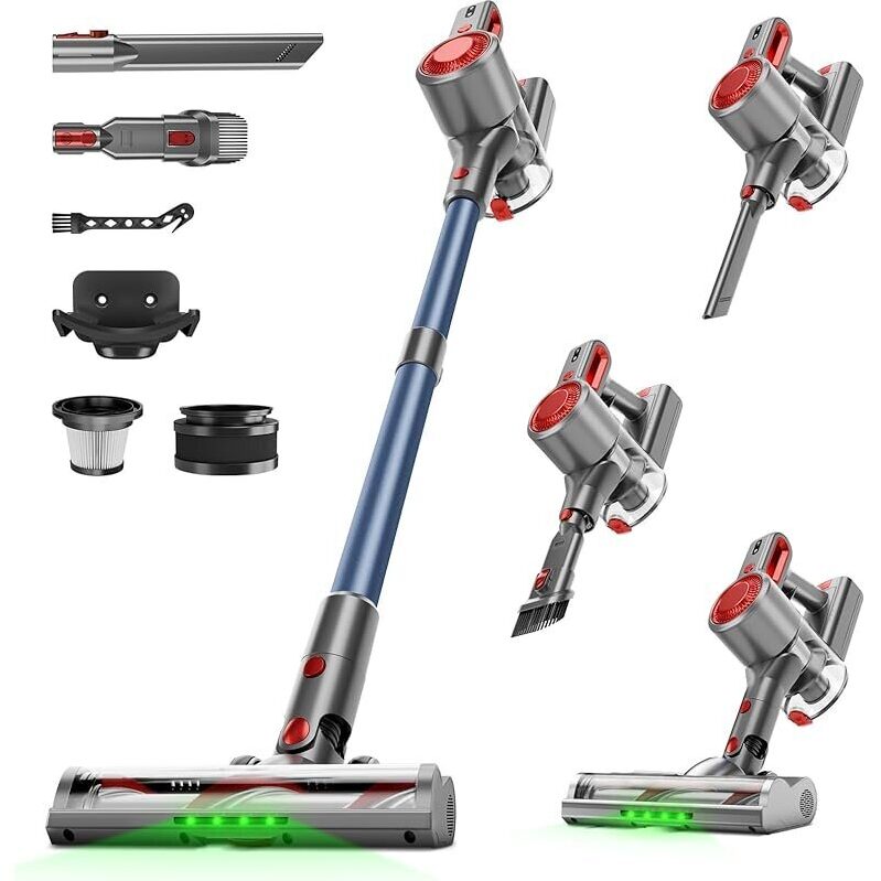 Honki 6-in-1 30Kpa Cordless Vacuum Cleaner - Efficient, Portable, and Powerful