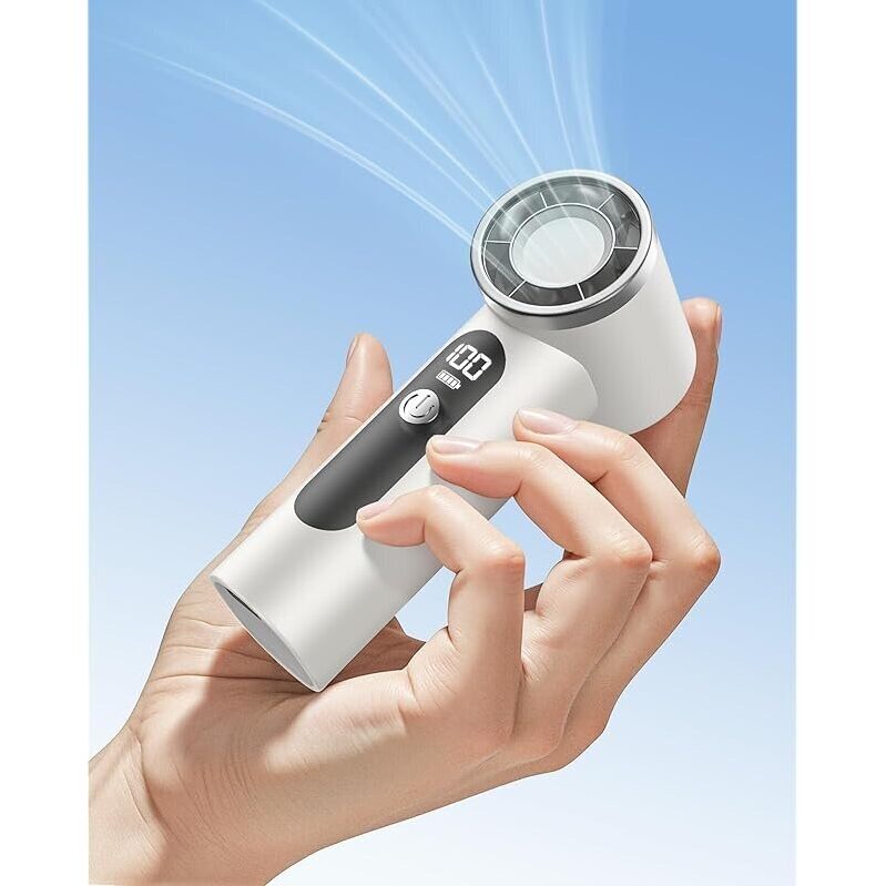 Portable Mini Fan: Compact, Rechargeable, and Ultra-Efficient Cooling