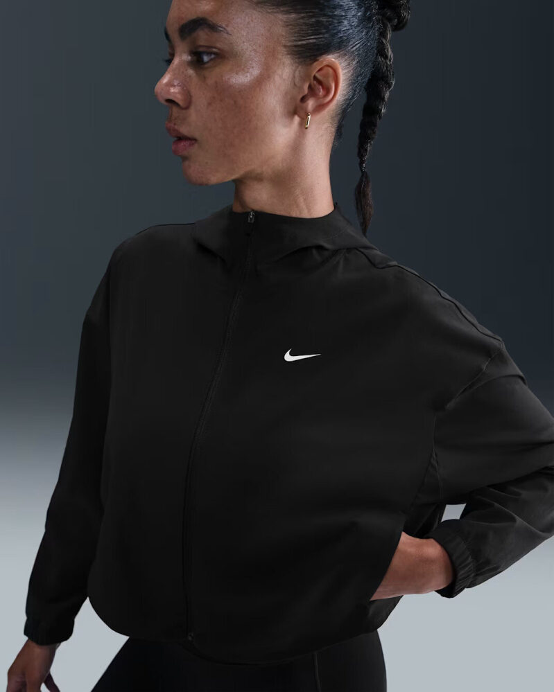 Nike Women's Waterproof Hooded Jacket - Two-Tone Style
