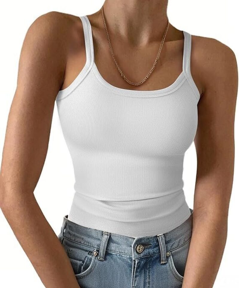 GBKB Women's Sleeveless Ribbed Knit Tank Top - Affordable & Comfortable