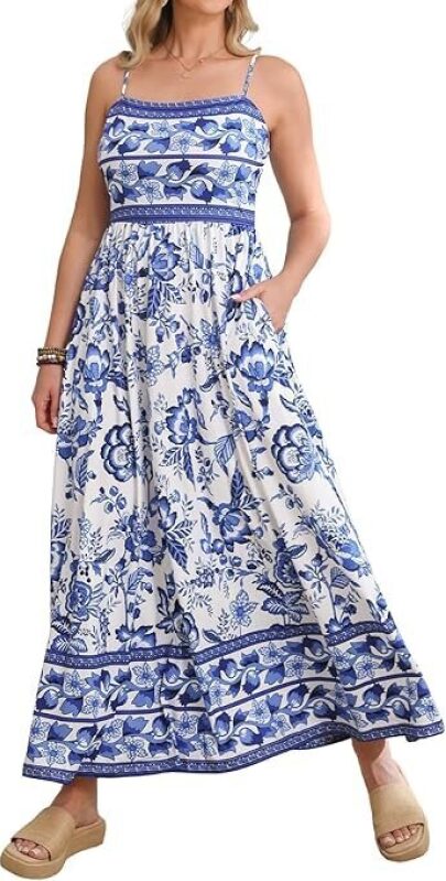 Chic Floral Maxi Dress - Affordable Summer Wear