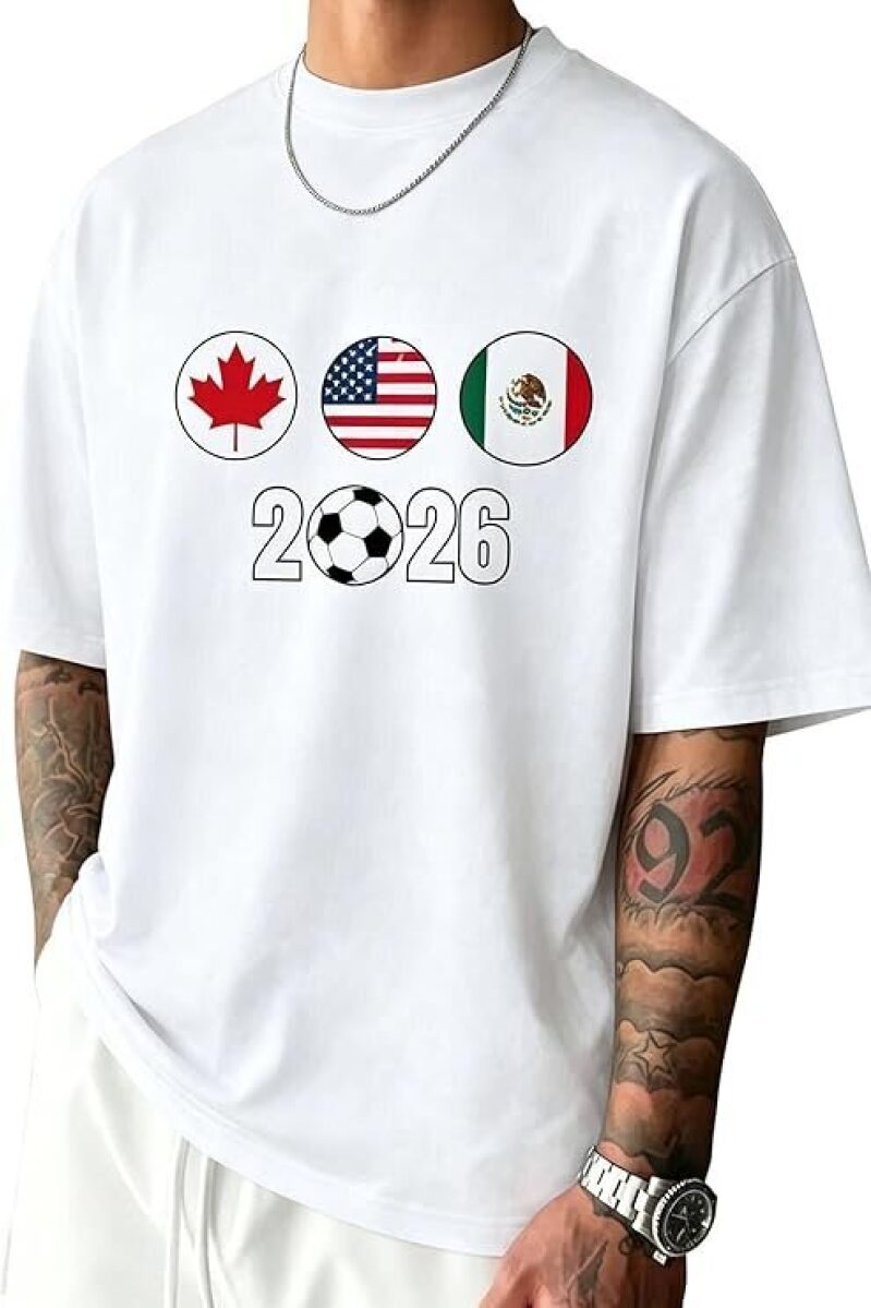 Men's Soccer Fan T-Shirt - Support 2026 World Cup