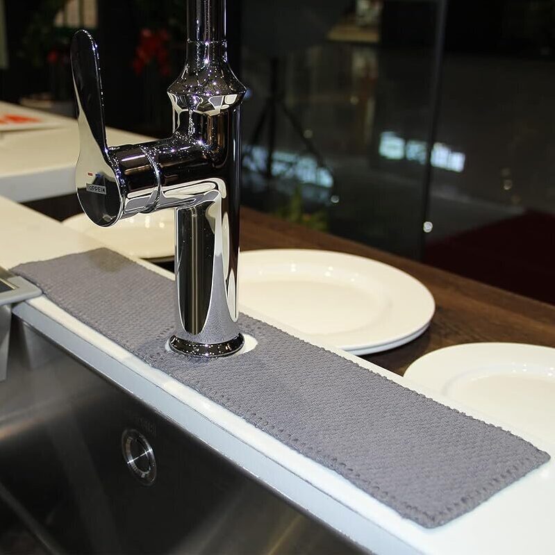 JumyGear 18-in Kitchen Faucet Absorbent Mat - Ultimate Countertop Protection