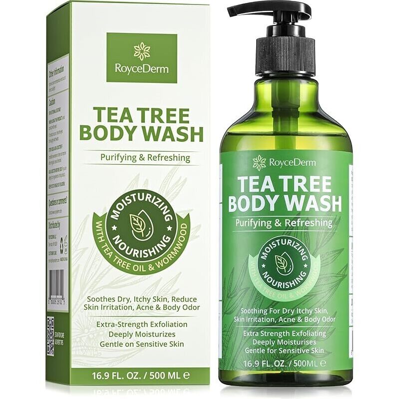 Tea Tree Body Wash - Antifungal Cleansing