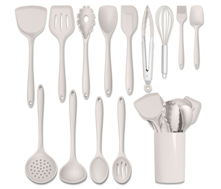 14-Piece Silicone Kitchen Utensils Set - Prime Exclusive