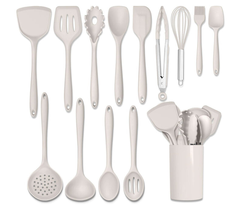 14-Piece Silicone Kitchen Utensils Set - Prime Exclusive