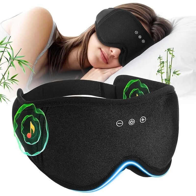 ZHENYEMEI Sleep Mask Headphones with Bluetooth - Ultimate Comfort & Relaxation
